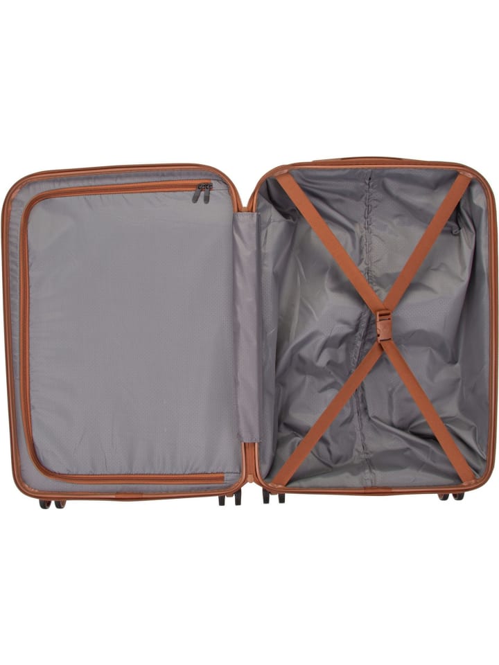 travelite Trolley Bali 4w Trolley M in Weiss/Cognac günstig kaufen onesize