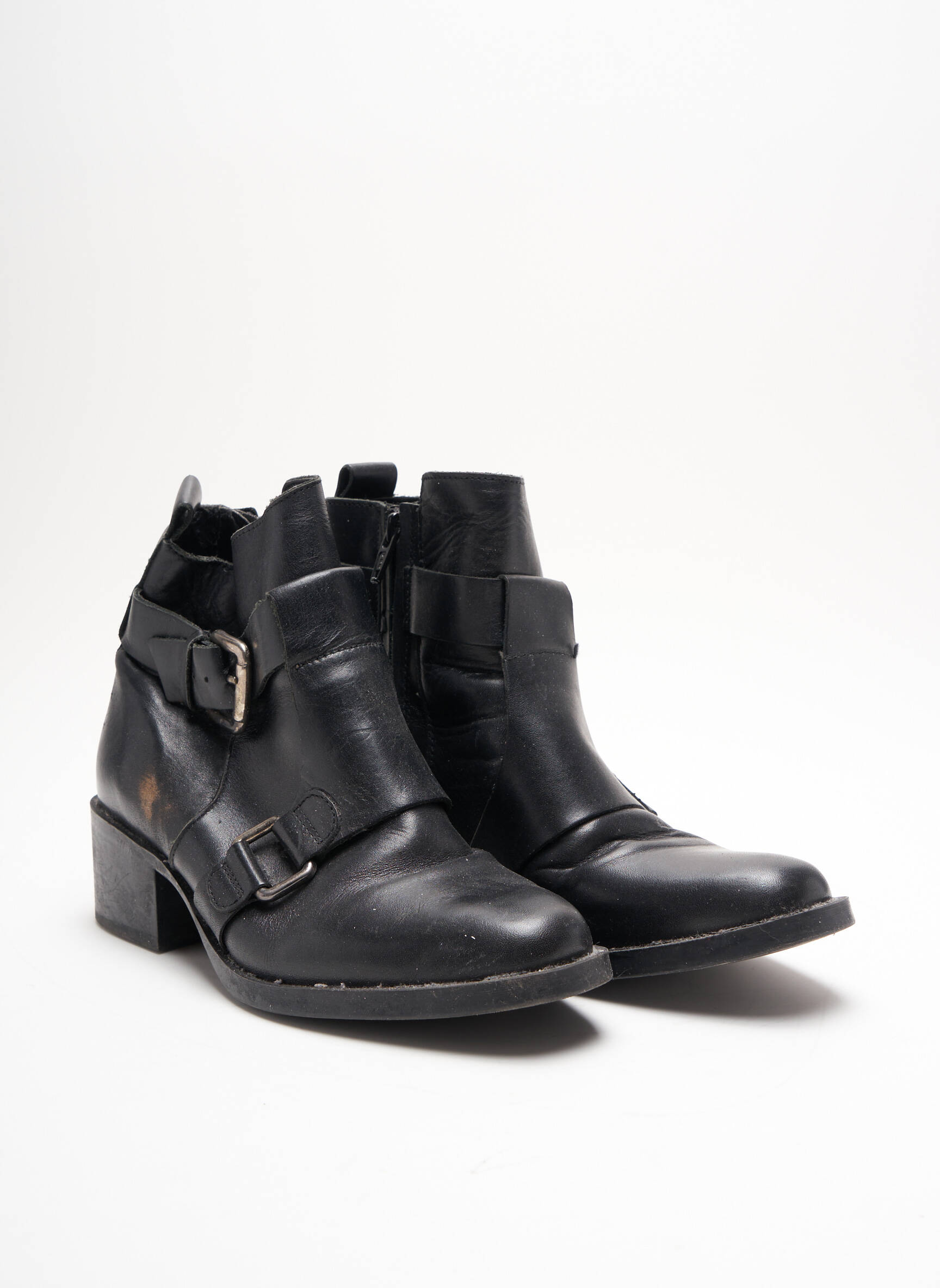 Zara Bottines Femme couleur noir