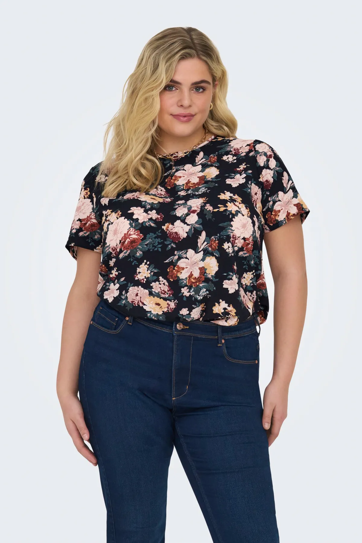 Only Carmakoma  CARVICA LIFE SS TOP WVN NOOS