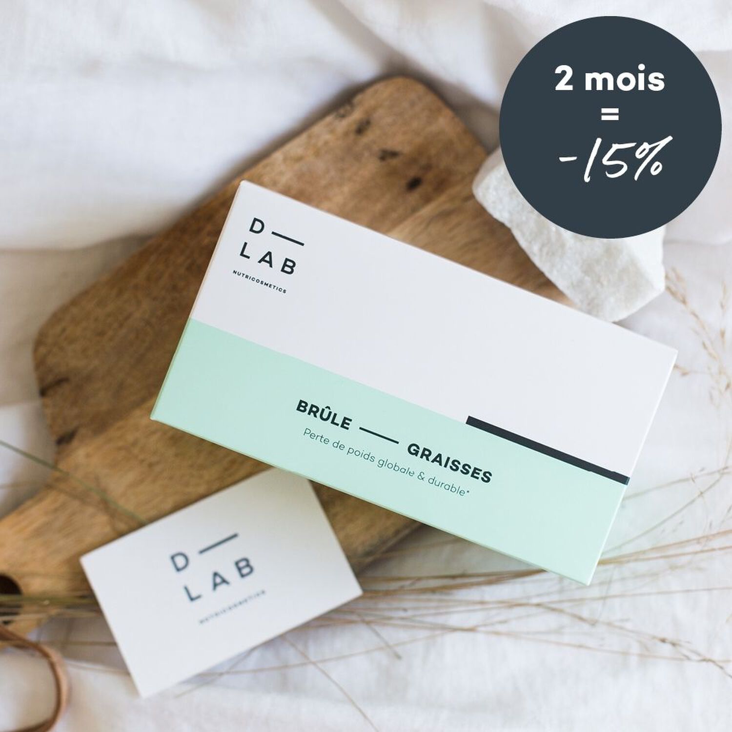 d-lab nutricosmetics Programme Brule-Graisses Complément Alimentaire Minceur