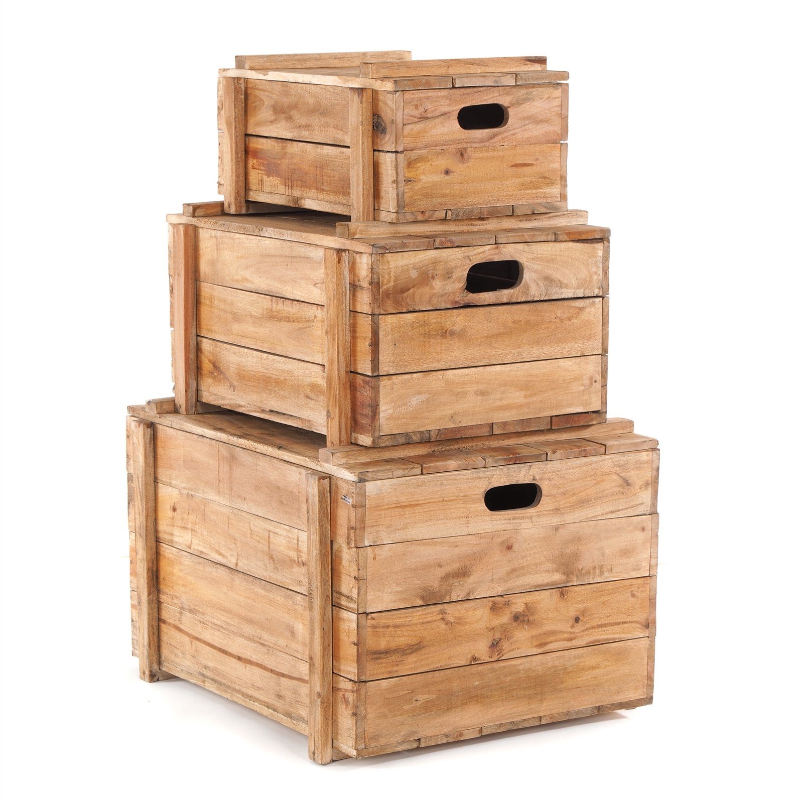 DESIGN DELIGHTS Truhe 3ER TRUHENSET 