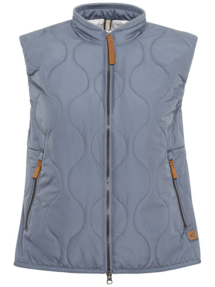 Camel Active Steppweste in Hellblau günstig kaufen