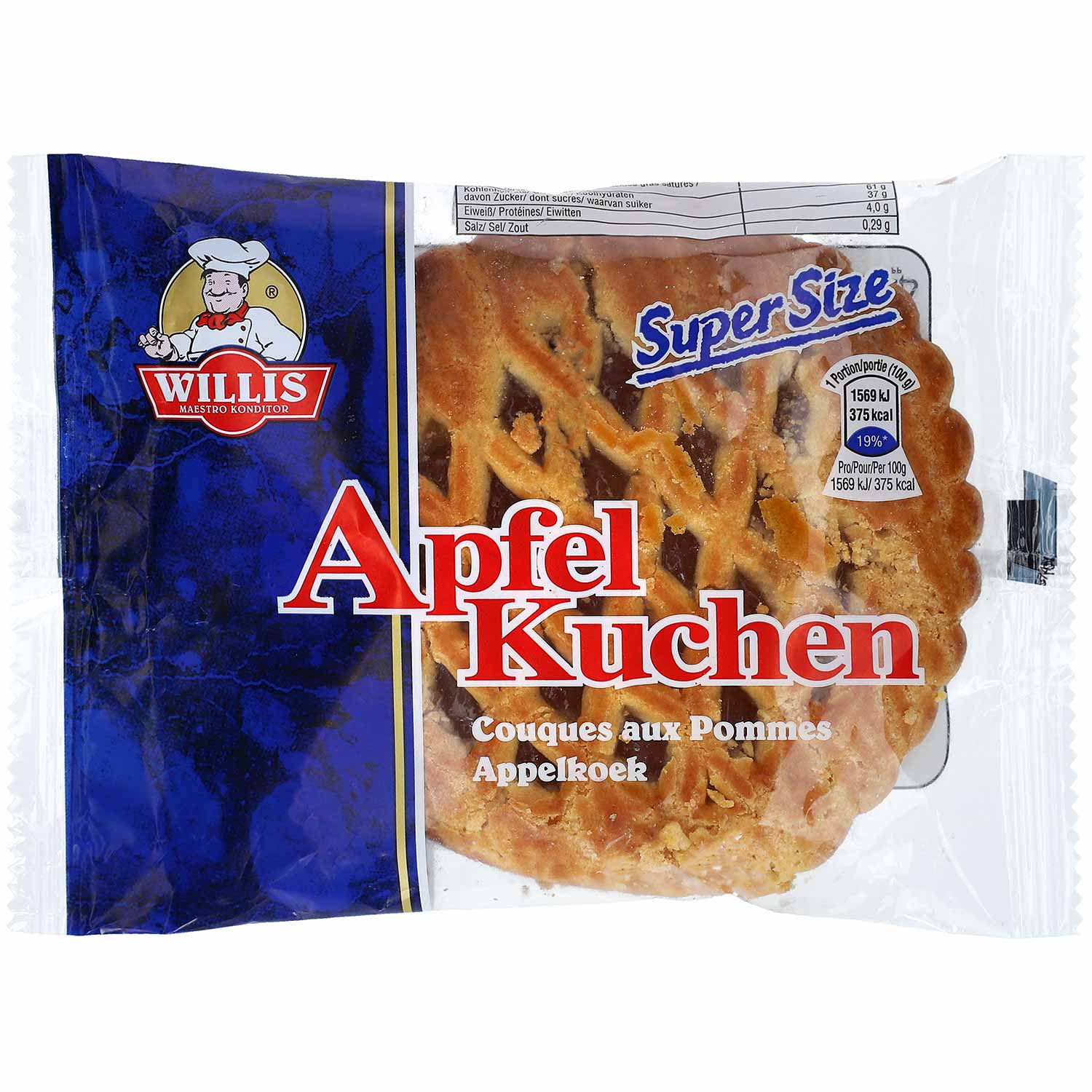 Willis Apfelkuchen 100g