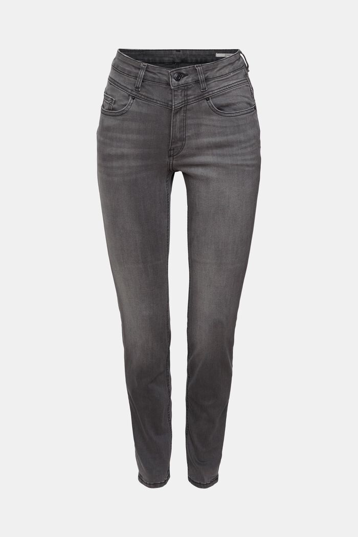 High-Rise-Jeans mit Shaping-Effekt