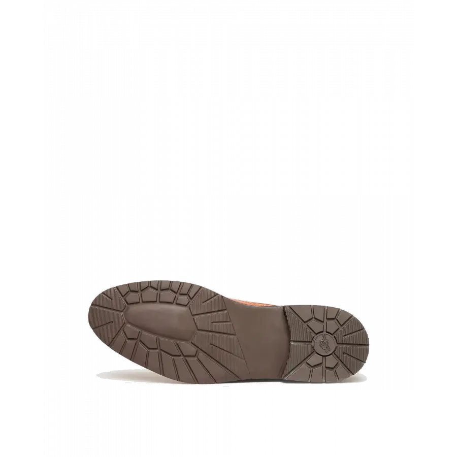Heinrich Dinkelacker - Stiefeletten GENF H FULL-BROGUE TC Toscana calf - beige