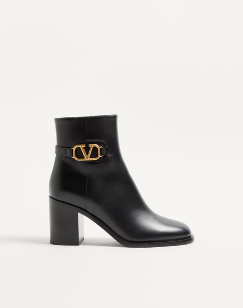 Bota VLogo Signature em couro de bezerro 75 mm