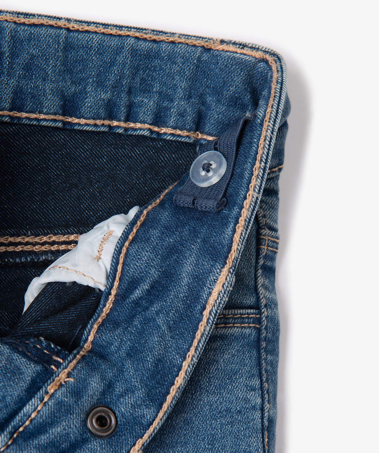 Jean fille coupe Ultra skinny stone | GEMO
