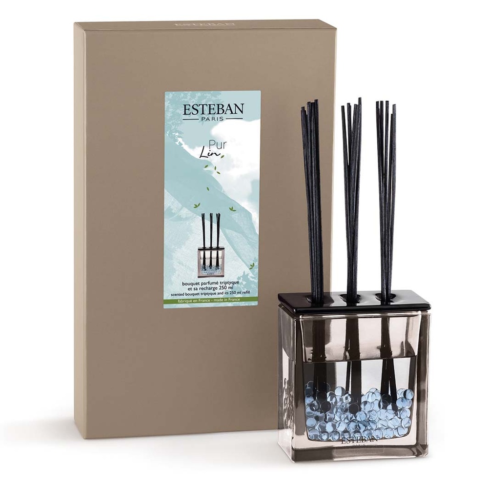 esteban Pur Lin Bouquet parfumé triptyque