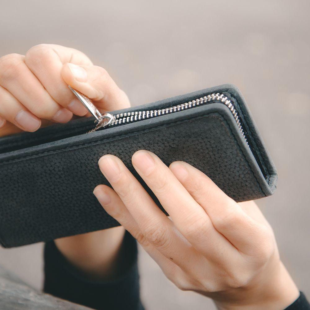 Jahn-Tasche Aktentasche Aktentasche / Businesstasche Gr. M, Leder Schwarz, Jahn-Tasche 410-n