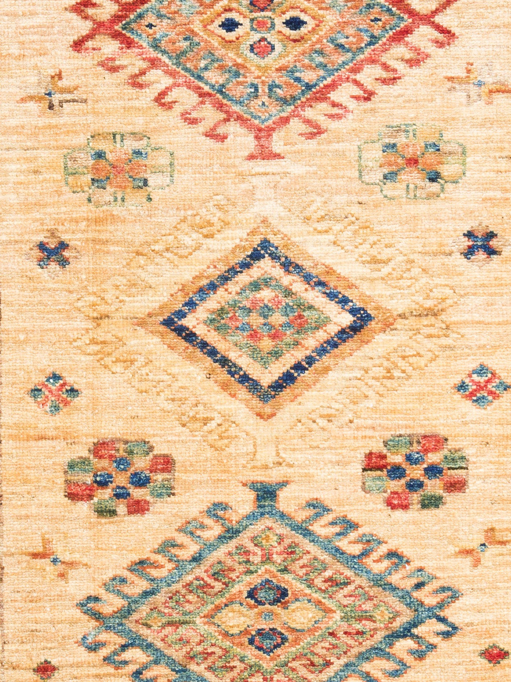 Kazak Ghazni ca. 150 x 199 cm, Unikat / Einzelstück