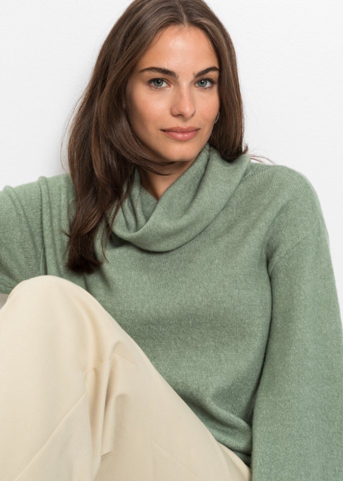 Pullover mit weitem Ärmel