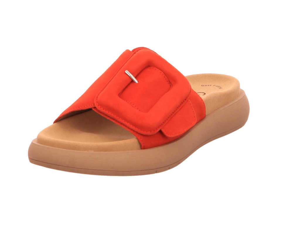 GABOR Sportliche Sandalen orange Gabor Fashion Pantolette 43.751.13 orang