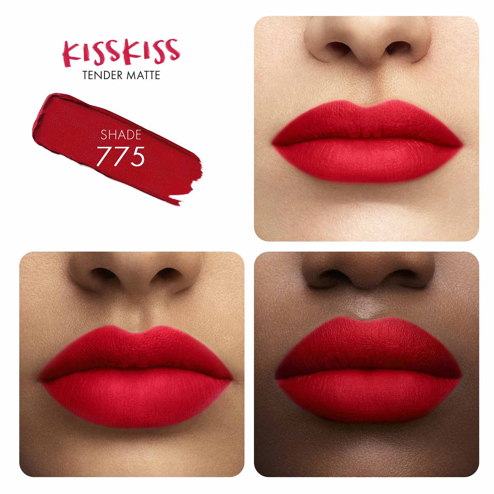 Lips KissKiss Tender Matte - matiniai lūpų dažai, lūpų dažai