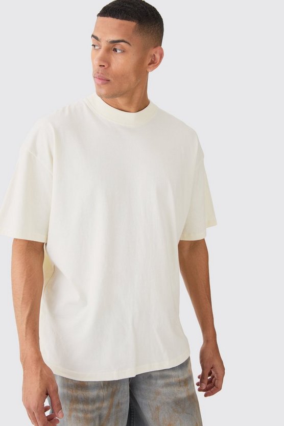 Oversize T-Shirt mit 13 Totenkopf-Print