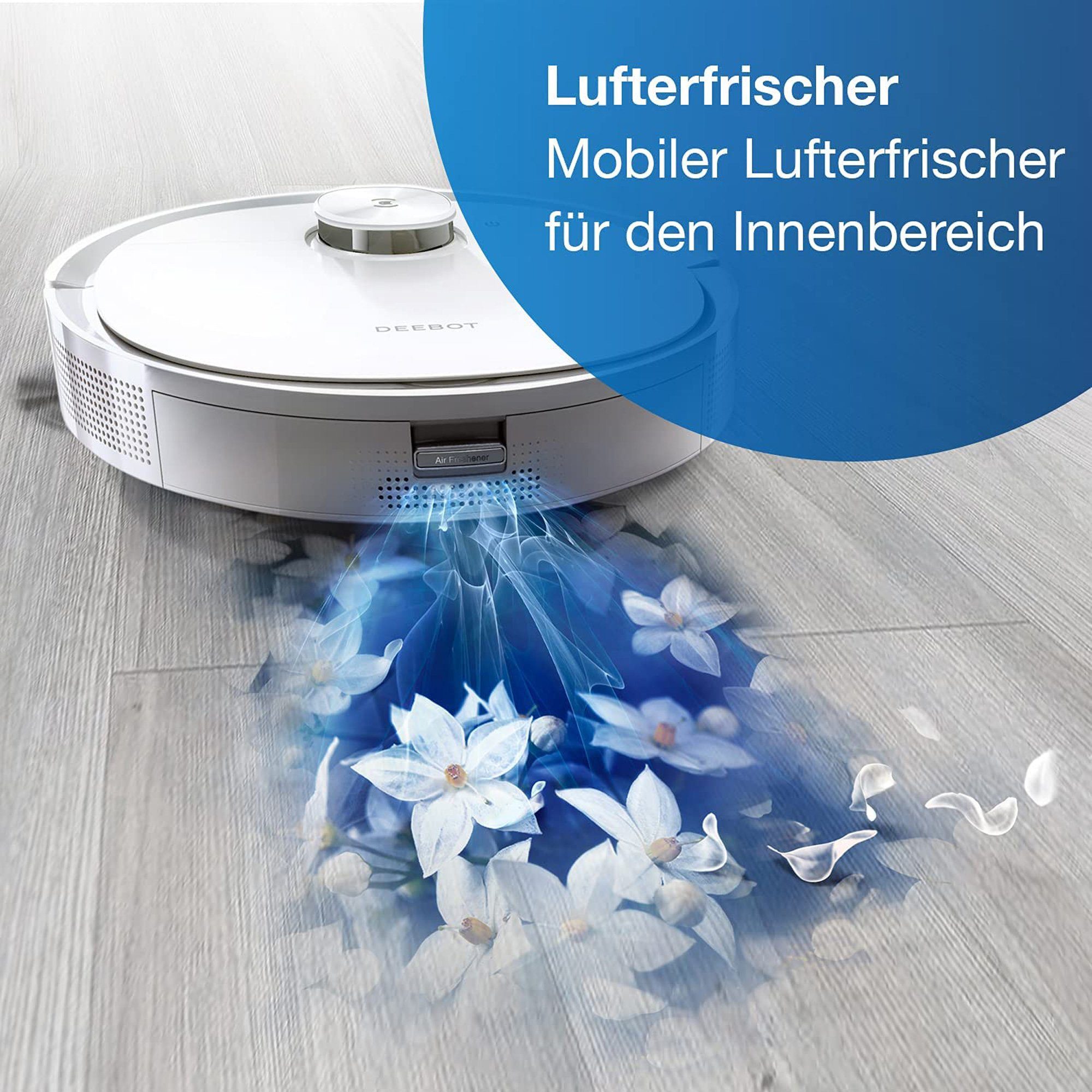 ECOVACS Nass-Trocken-Saugroboter DEEBOT T9, 50,00 W, mit eingebautem Lufterfrischer