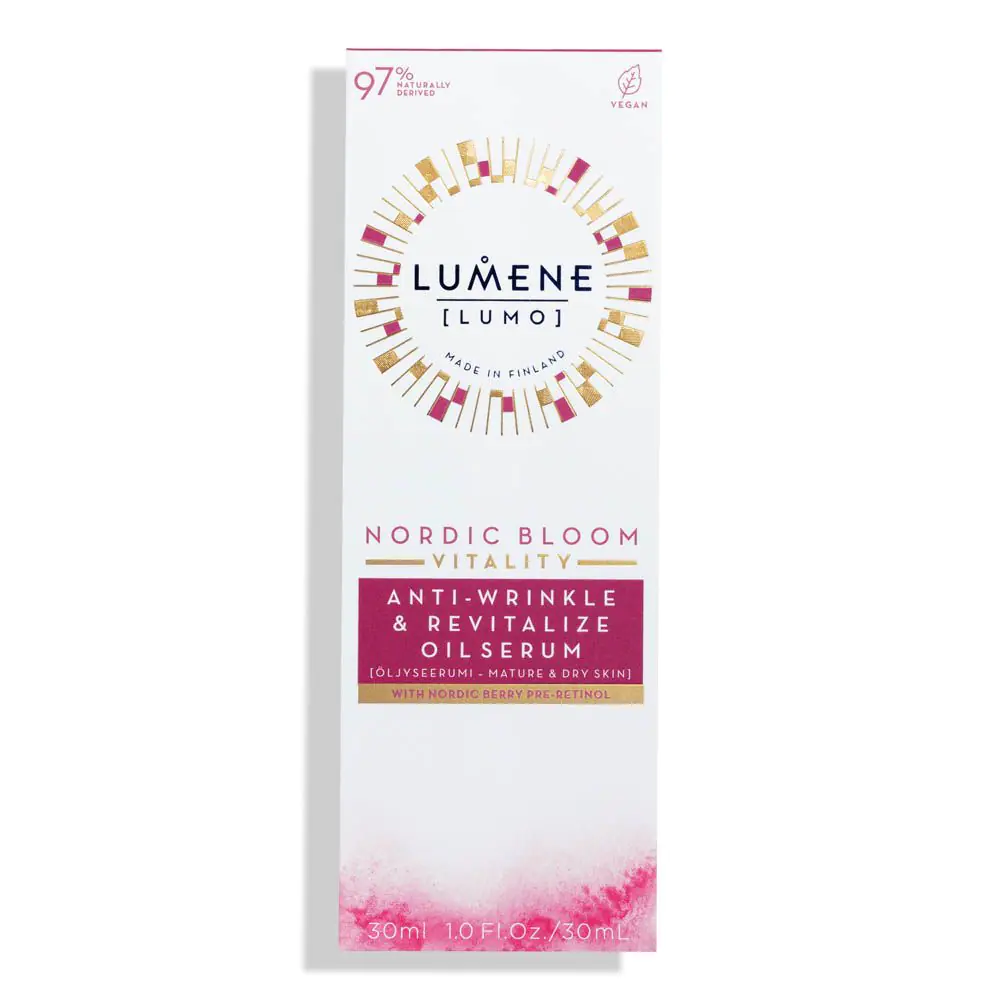 Lumene Nordic Bloom - Serum protiv bora i revitalizirajući ulje 30ml