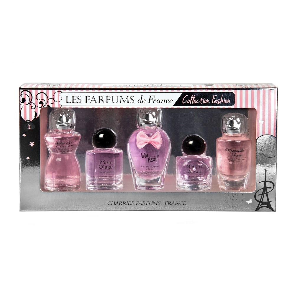 Charrier COLLECTION FASHION Coffret de 5 miniatures d'Eaux de Parfum