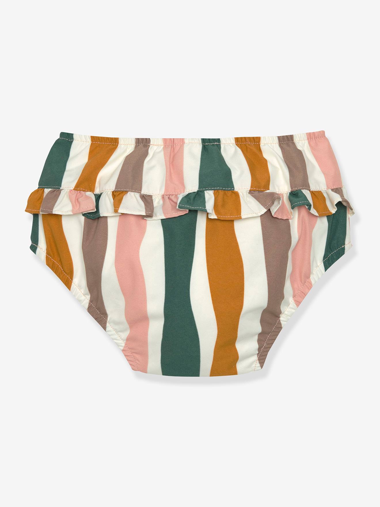Lässig Baby Windelbadehose LÄSSIG - weiß bedruckt