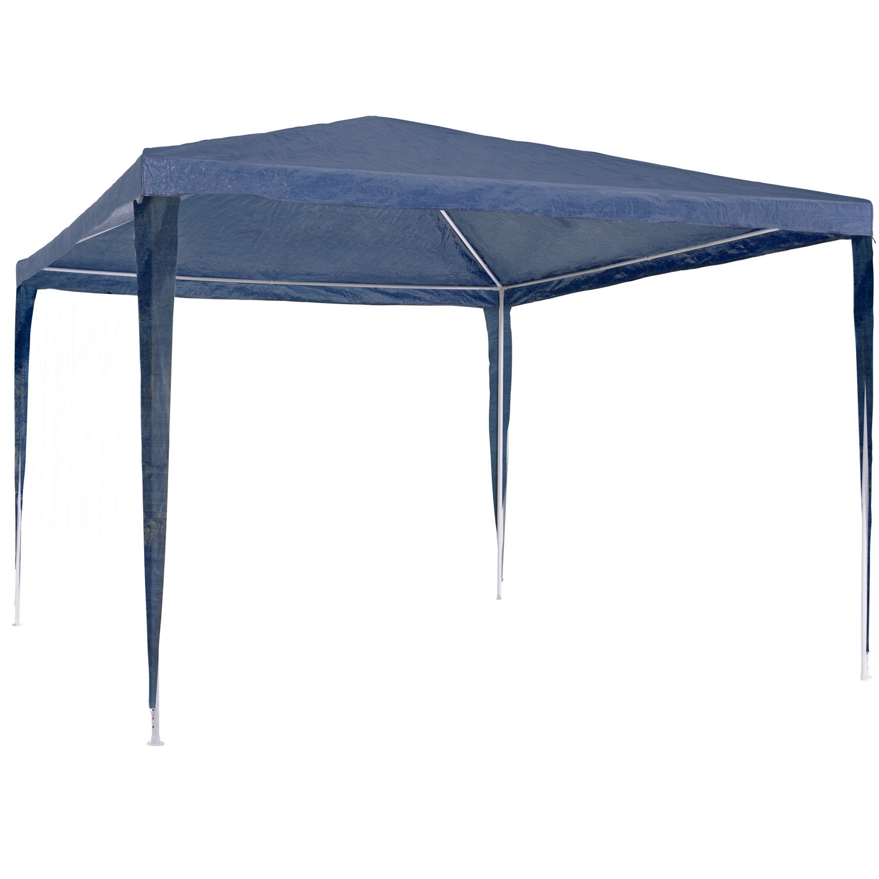 tectake Pavillon Baraban, mit 3 Seitenteilen, (Set inkl. Seitenteile), mit Fenster