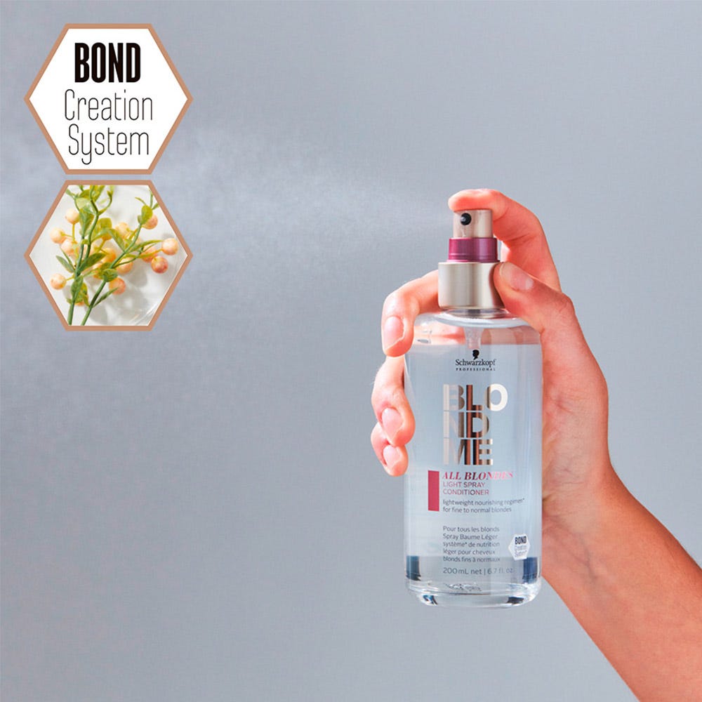 Schwarzkopf Blondme All Blondes Light Spray Conditioner 200 ml