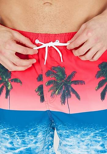 CRUZ Badeshorts Farell mit stylischem Print