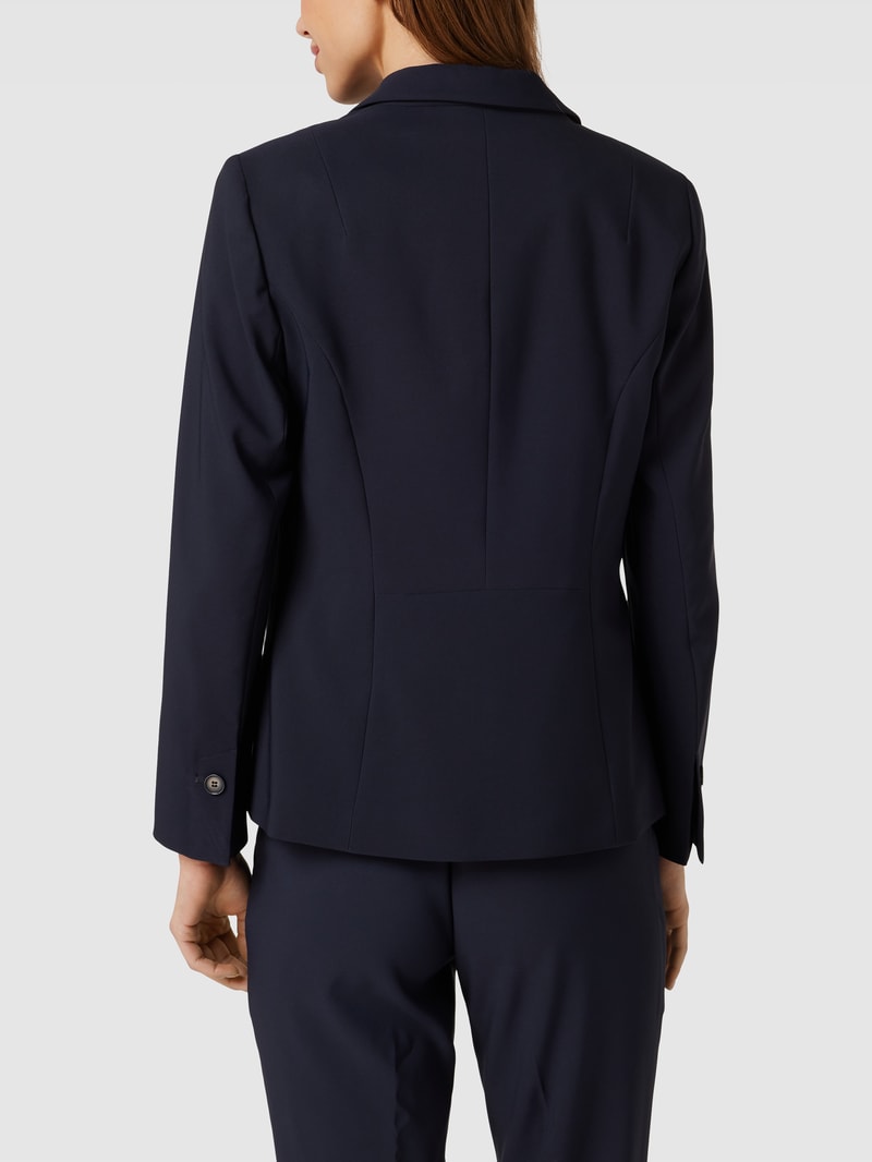 Blazer mit angedeuteten Taschen in marineblau