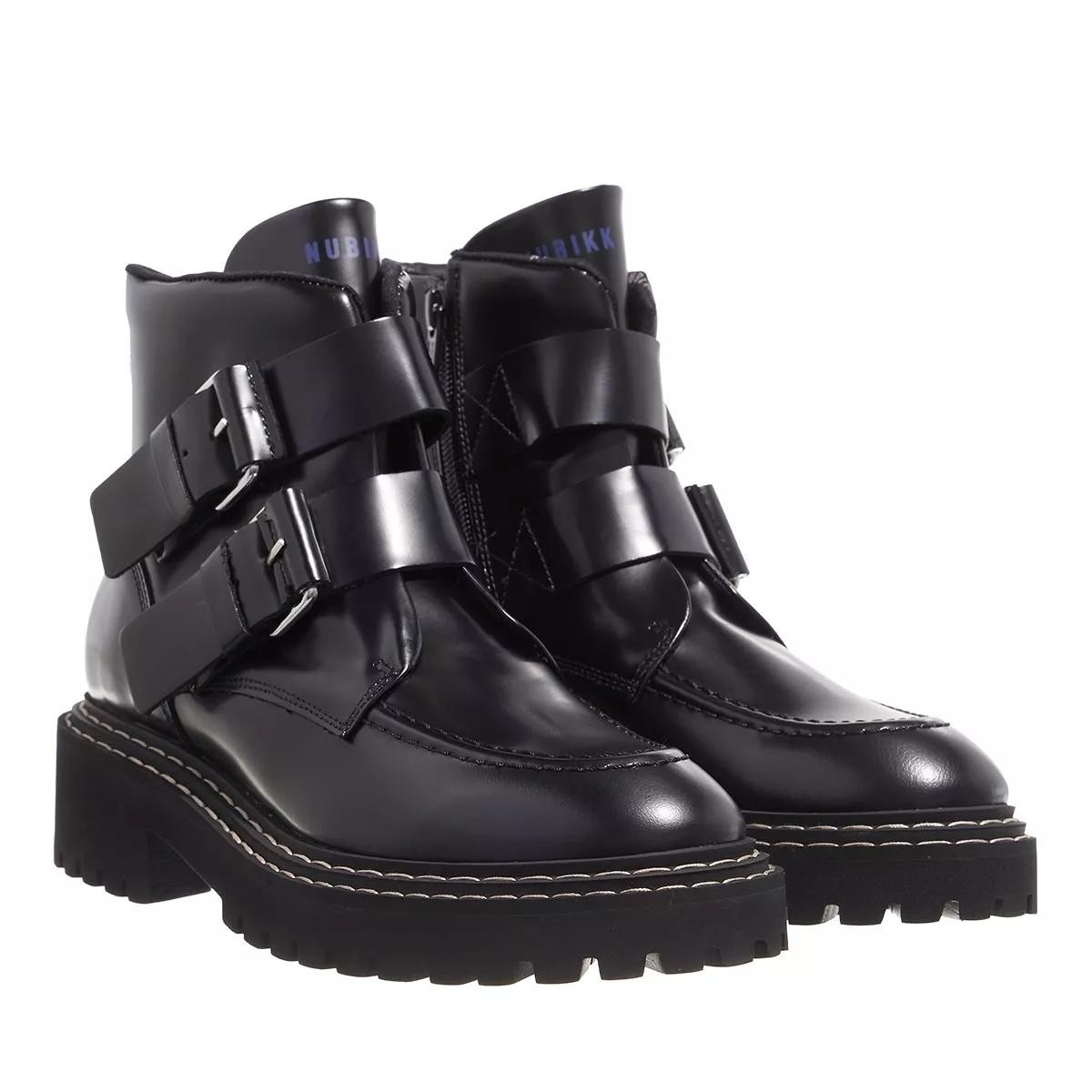 NUBIKK Stiefeletten schwarz Biker Boot
