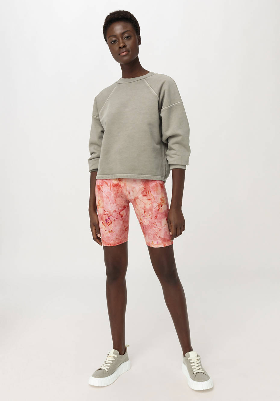 Sweatshirt mineralgefärbt aus reiner Bio-Baumwolle