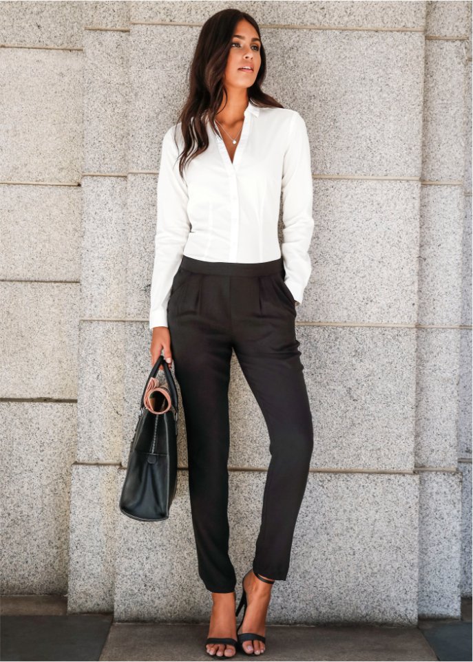 Stretch-Bluse