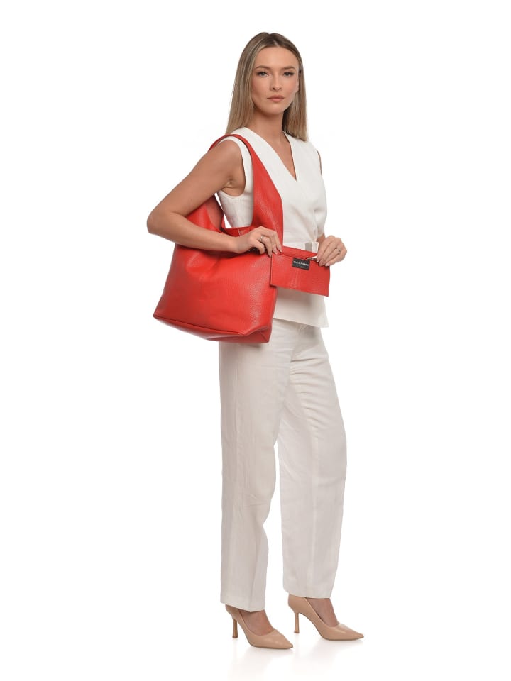 Carla Ferreri Shopper in Rot günstig kaufen onesize