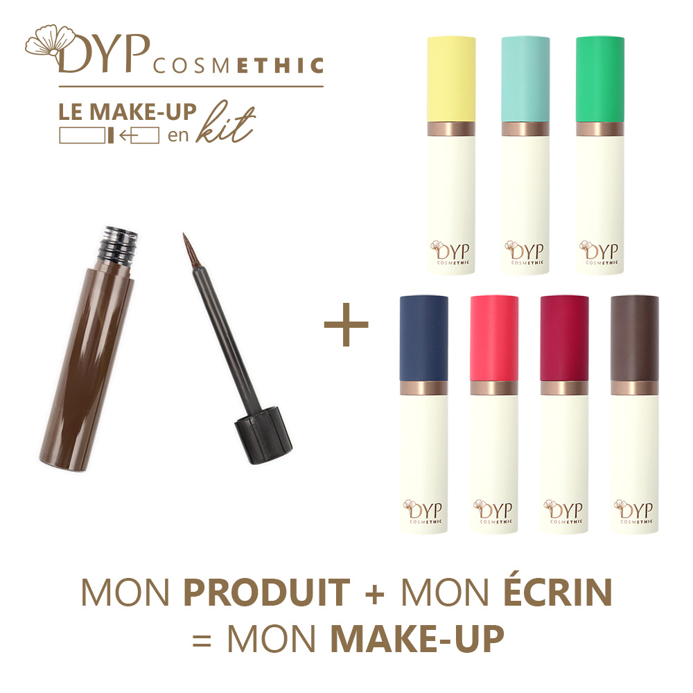 dyp cosmethic Ma recharge Eyeliner - Indomptable Eyeliner certifié Bio