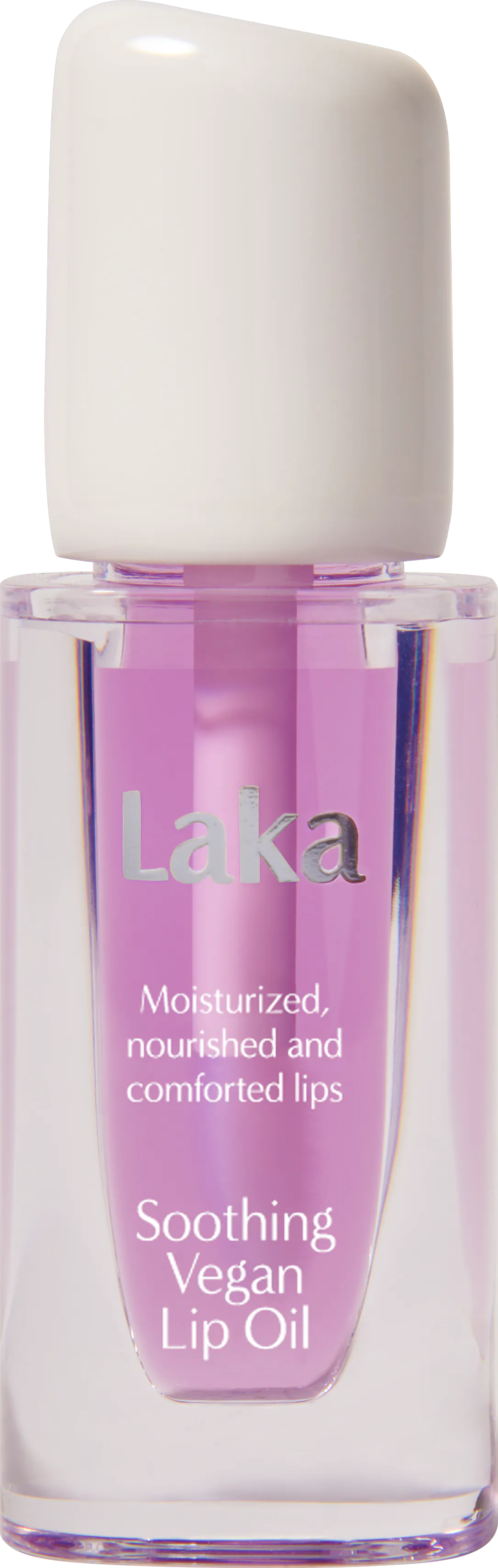 „Laka“ raminamasis veganiškas lūpų aliejus, raminantis violetinis