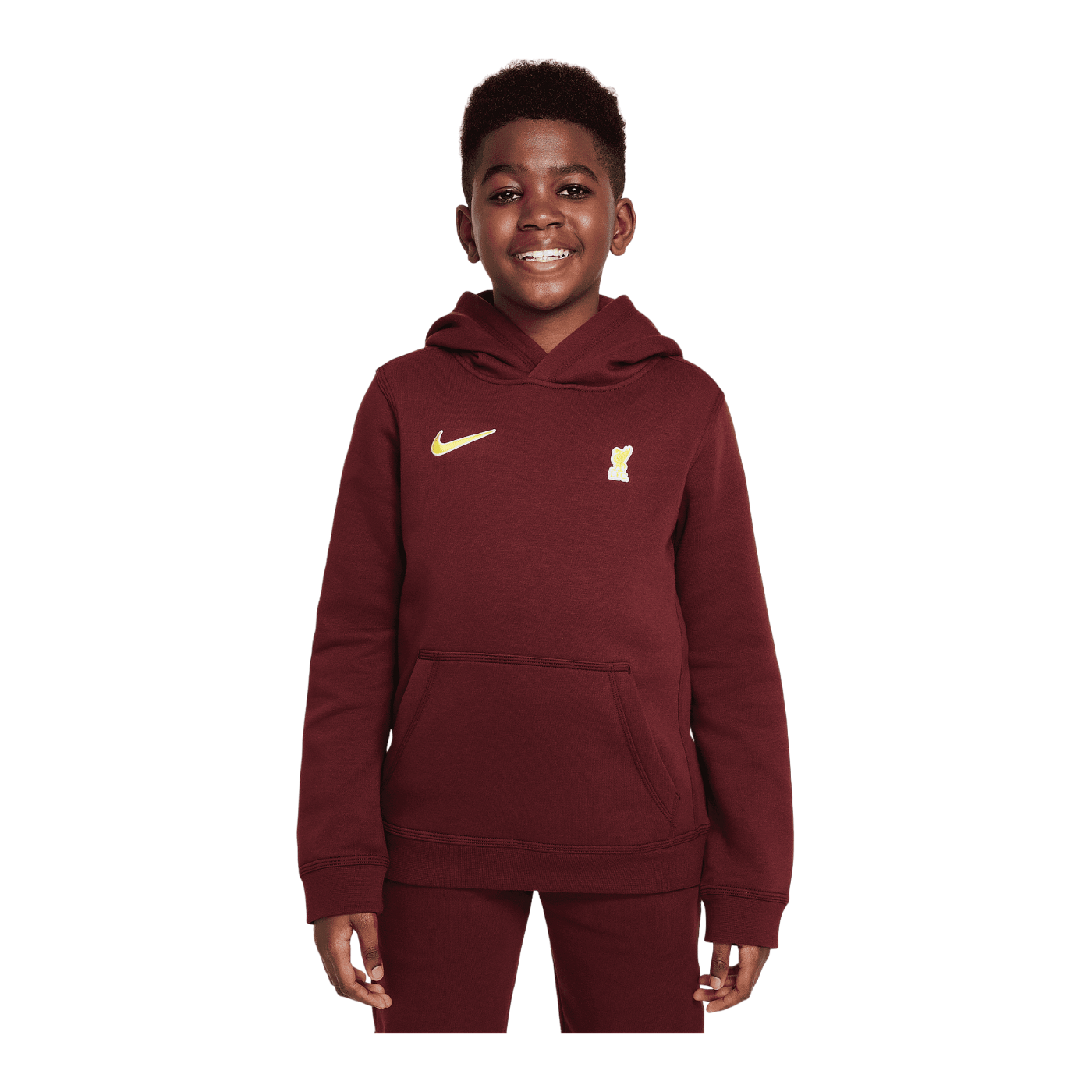 Nike FC Liverpool Club Hoody Kids Rot F619