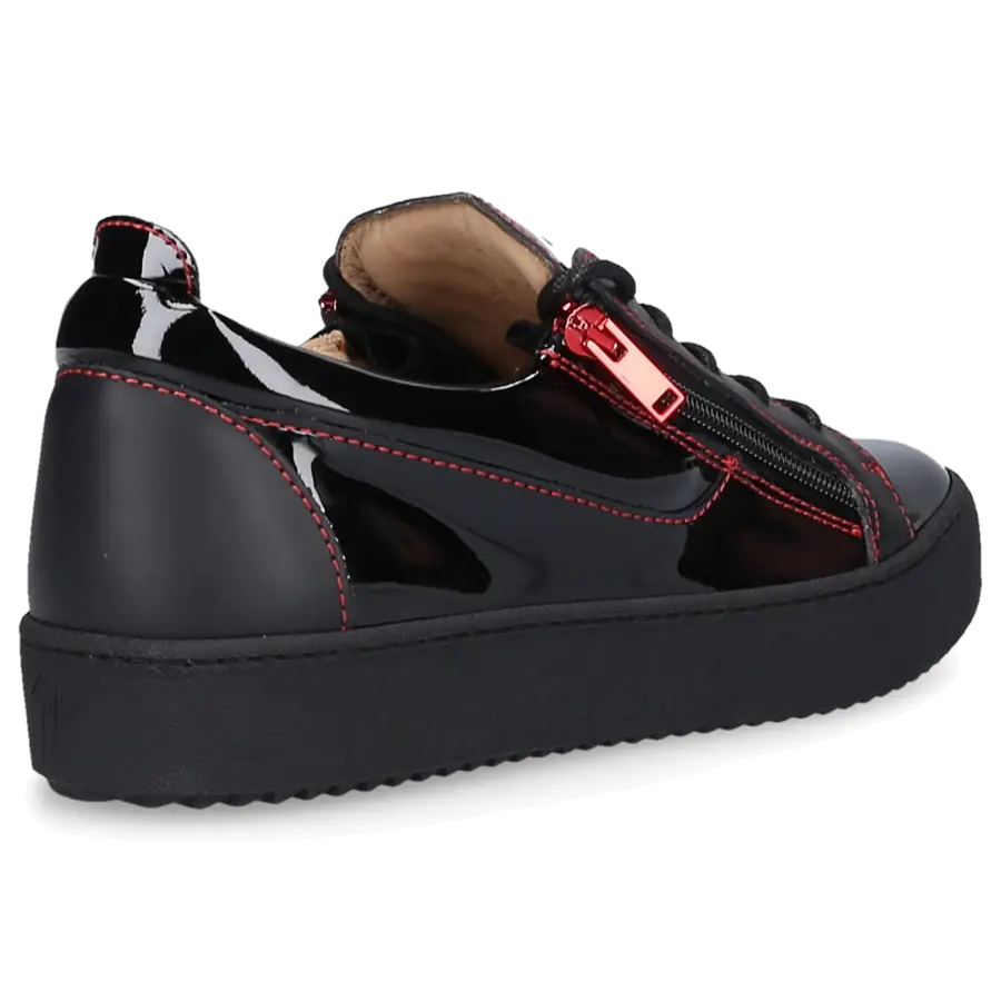 Giuseppe Zanotti - Sneaker low FRANKIE Lackleder - schwarz