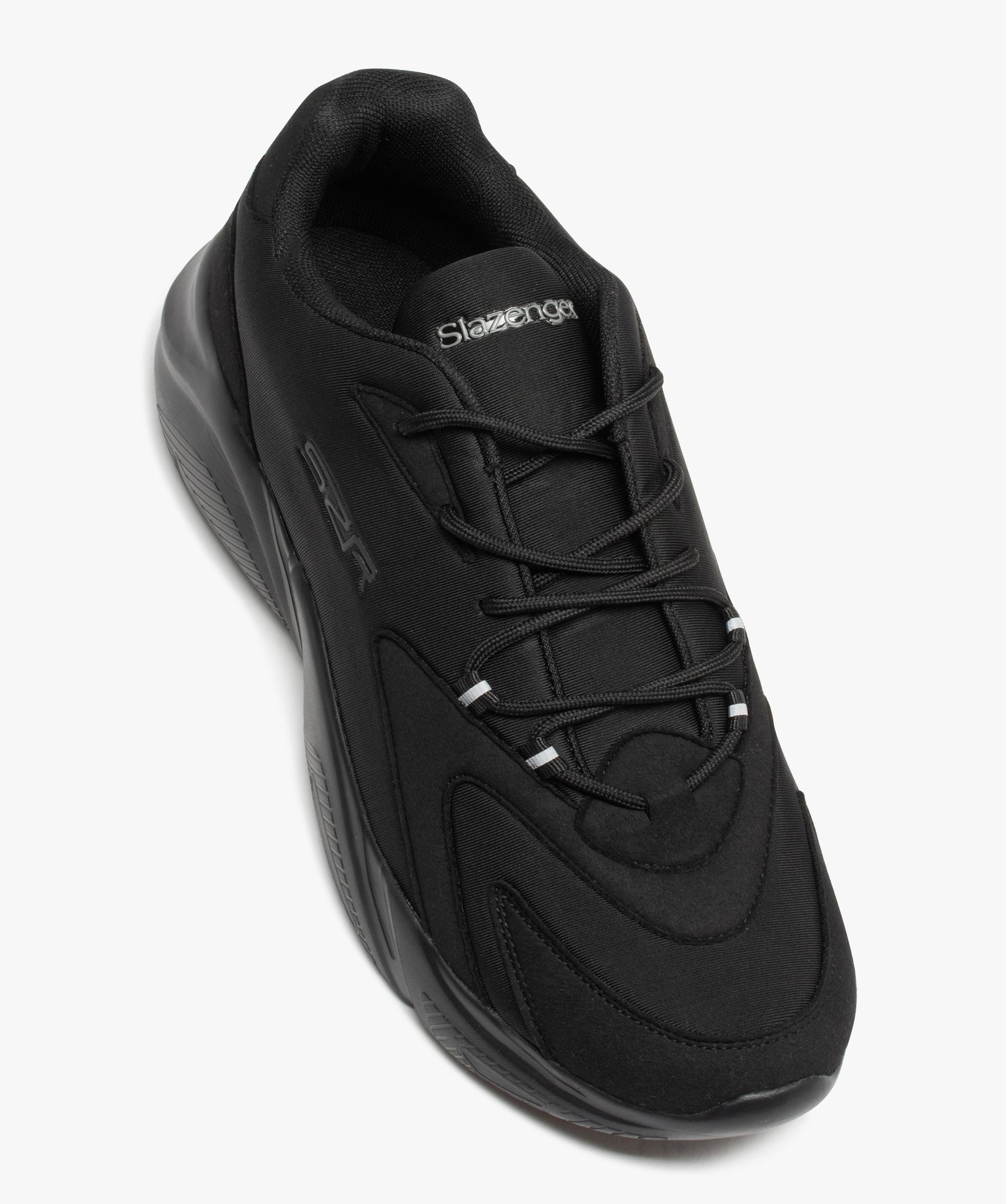 Basket de running en toile homme - Slazenger noir | GEMO