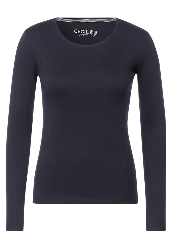 CECIL Basic Langarmshirt