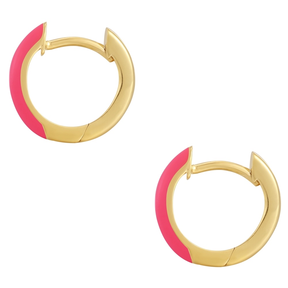 Glanzstücke München Boucles doreilles Argent sterling en Or jaune Boucles d'oreilles