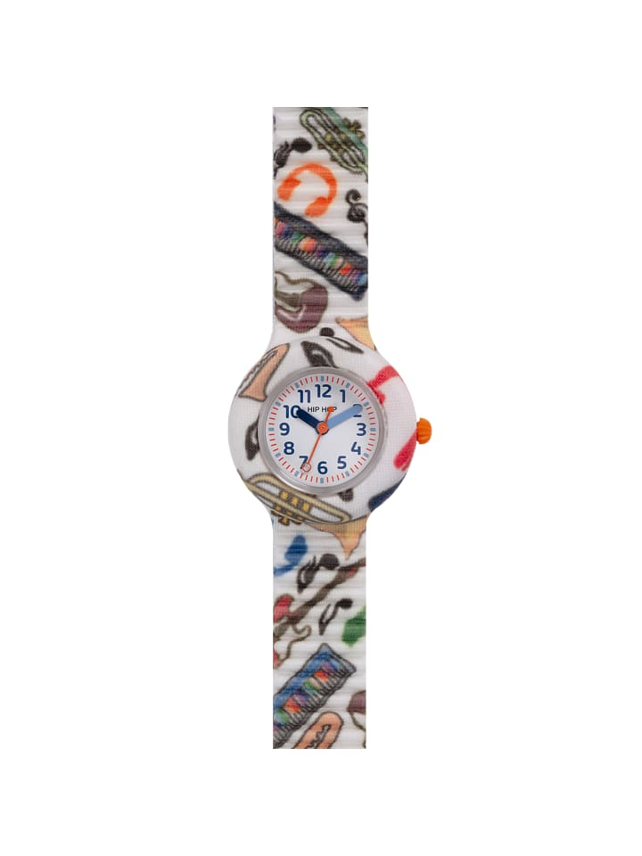 Hip Hop Analoguhr kids fun weiss günstig kaufen 28