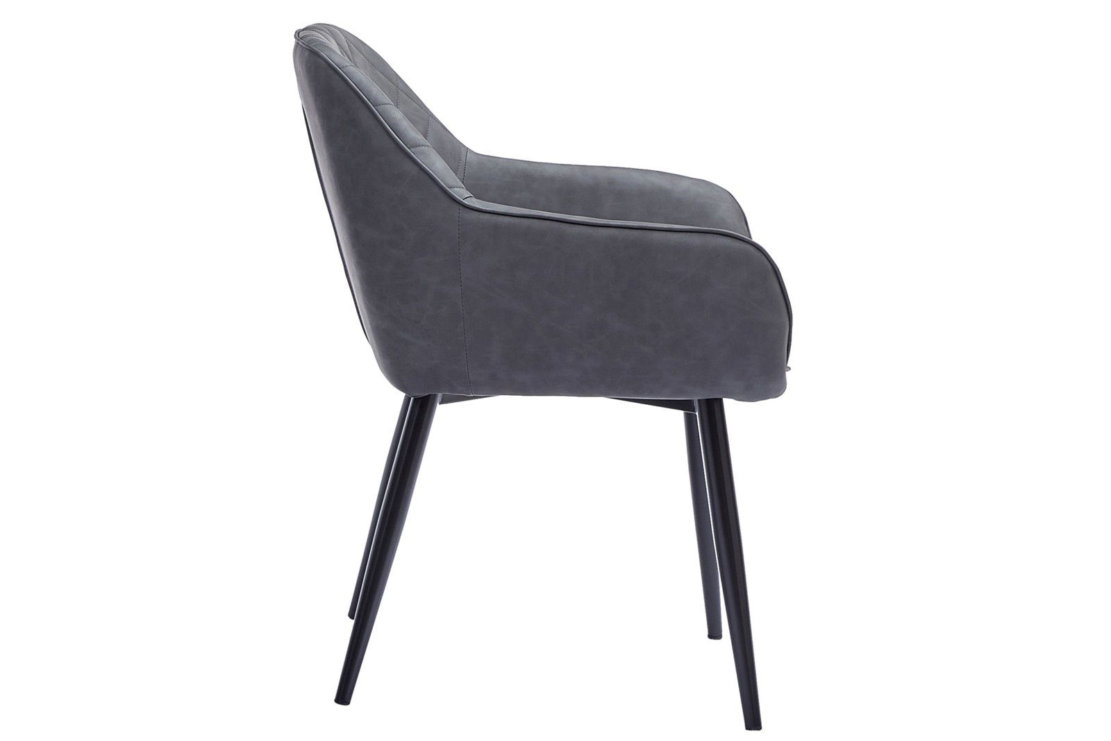 Junado® Esszimmerstuhl Lasse, skandinavischer Stil mit ergonomischer Sitzschale, Sitzhöhe 43cm