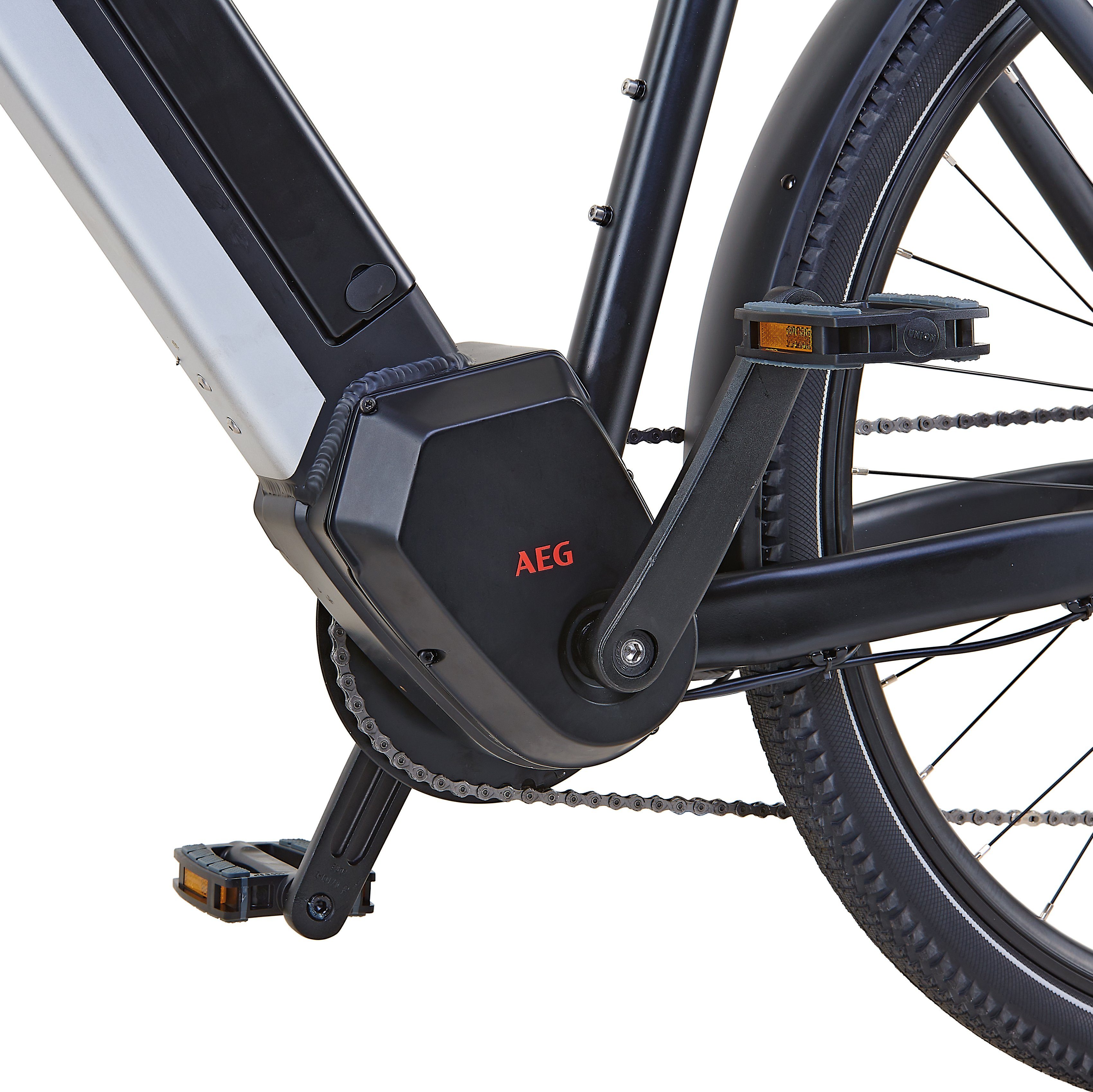 Prophete E-Bike eSUV 22.ETS.15, 10 Gang Shimano Deore Xt Schaltwerk, Kettenschaltung, Mittelmotor, 576 Wh Akku
