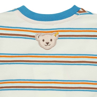 T-Shirt kurzarm, weiß für Jungs