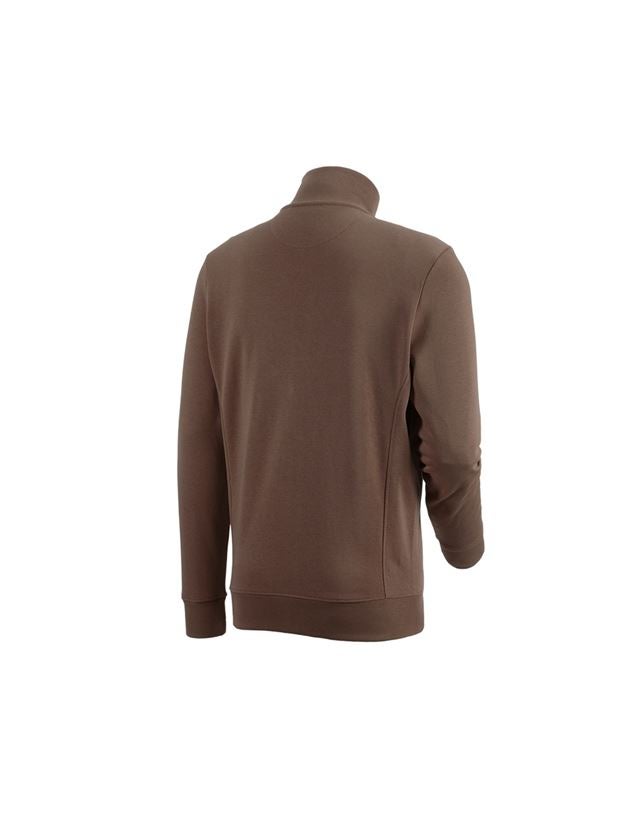 e.s. Sweatjacke poly cotton