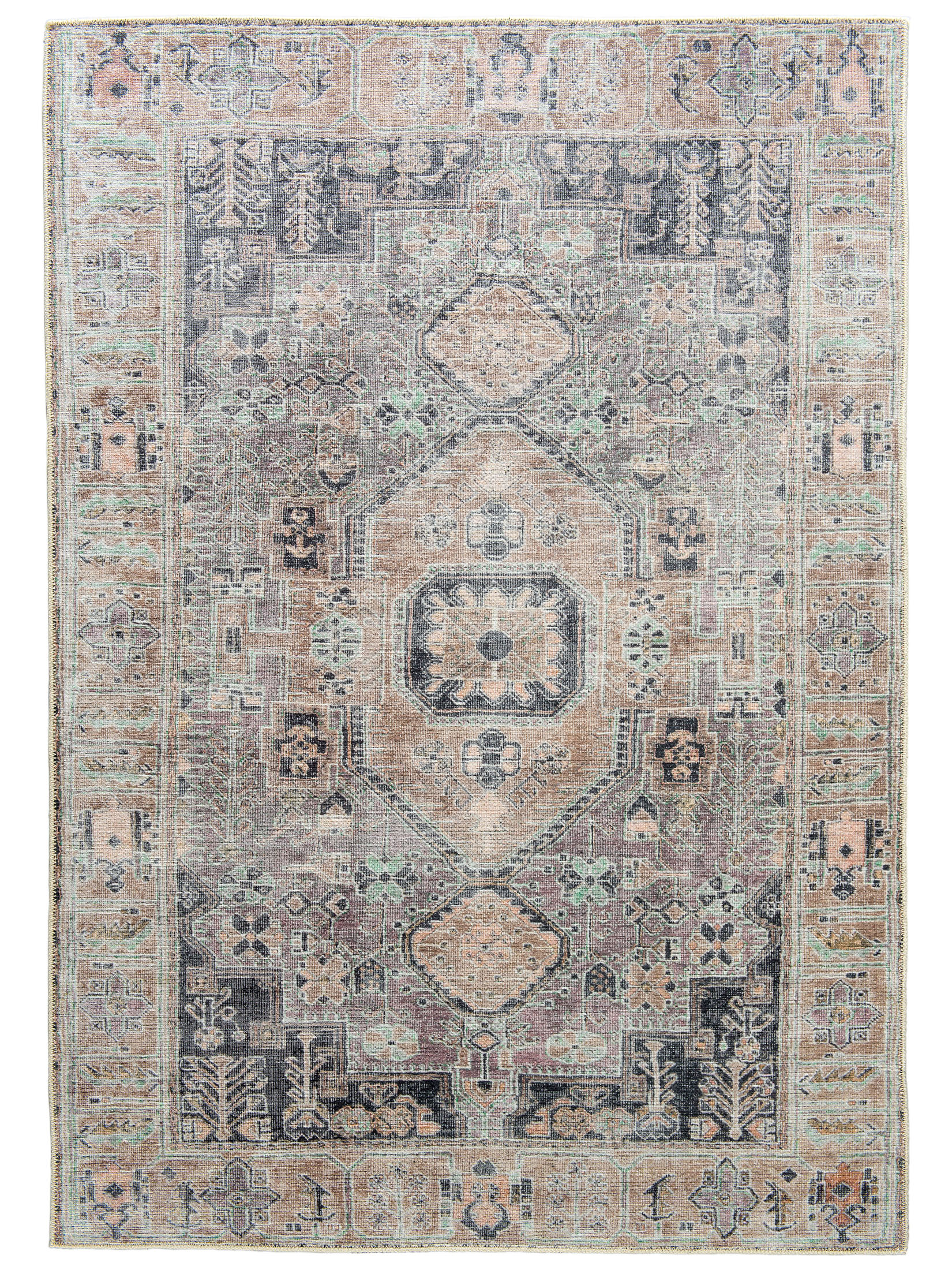 Carpeneto Vintage-Teppich, Dunkelblau