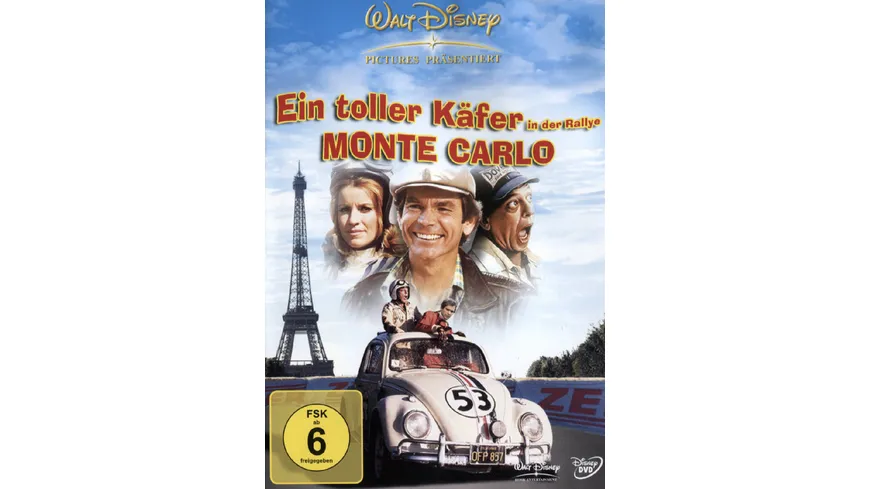 Ein toller Käfer in der Rallye Monte Carlo