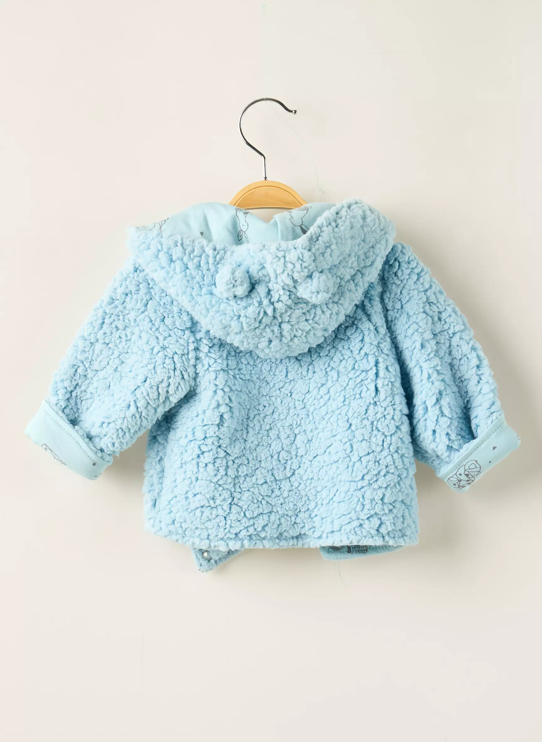 3 Pommes Vestecasual Garcon couleur bleu