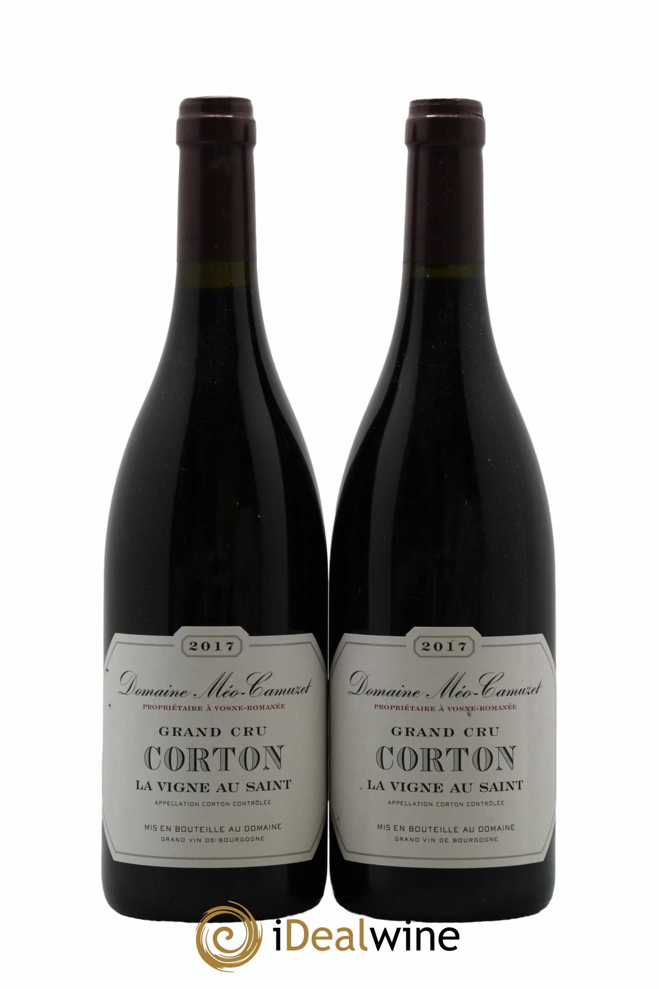 Corton Grand Cru La Vigne au Saint Méo-Camuzet (Domaine)  2017 - Lot de 2 Bouteilles