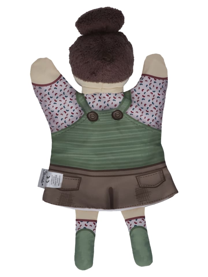 Sterntaler Handpuppe Luzy Print in sattes grün günstig kaufen onesize