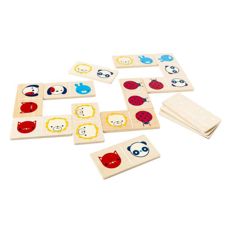 Dominos des animaux en bois Oxybul