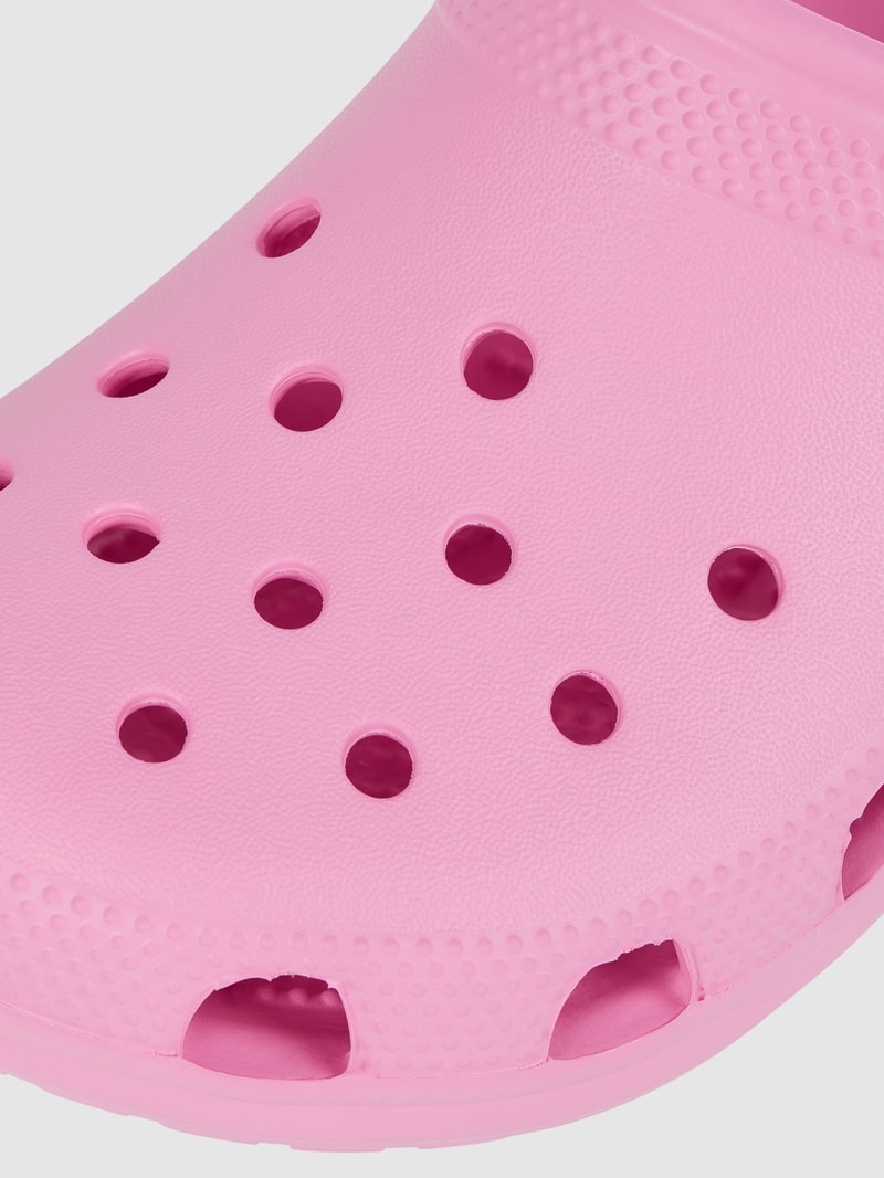 Clogs mit Fesselriemen in pink