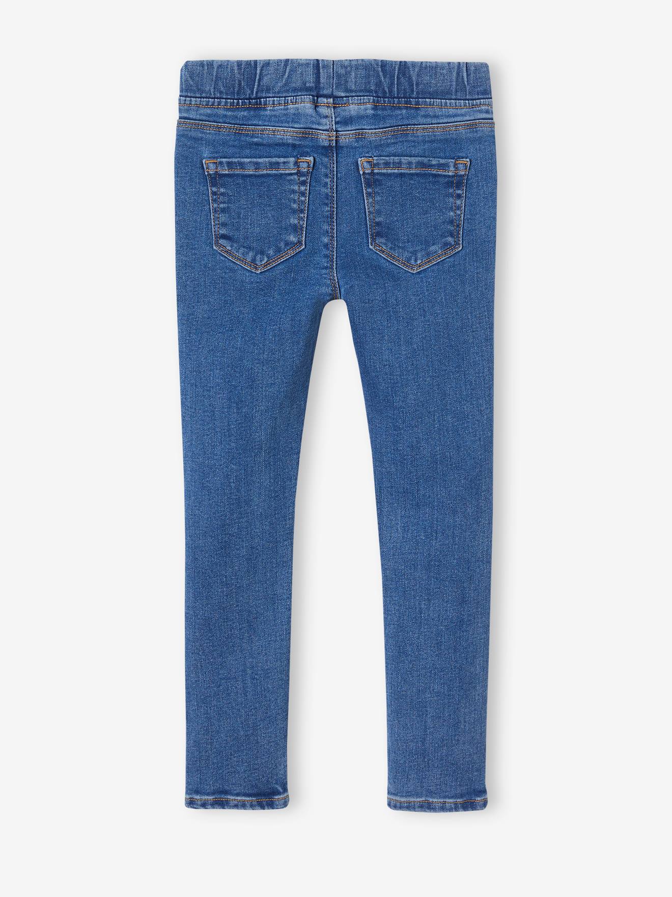 Vertbaudet Mädchen Jeggings BASIC Oeko-Tex - grau